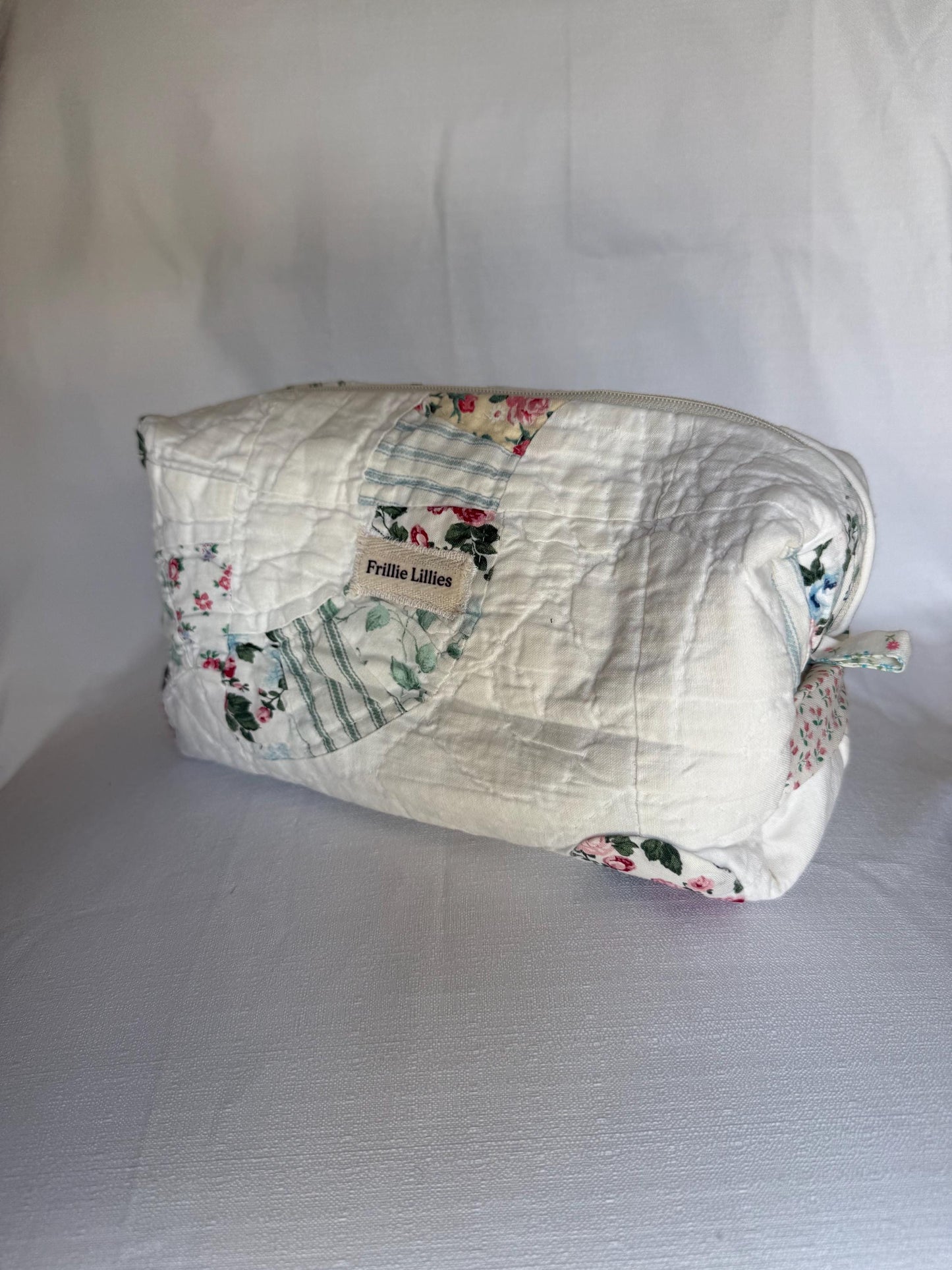 Vintage Quilt Toiletry Bag - Small