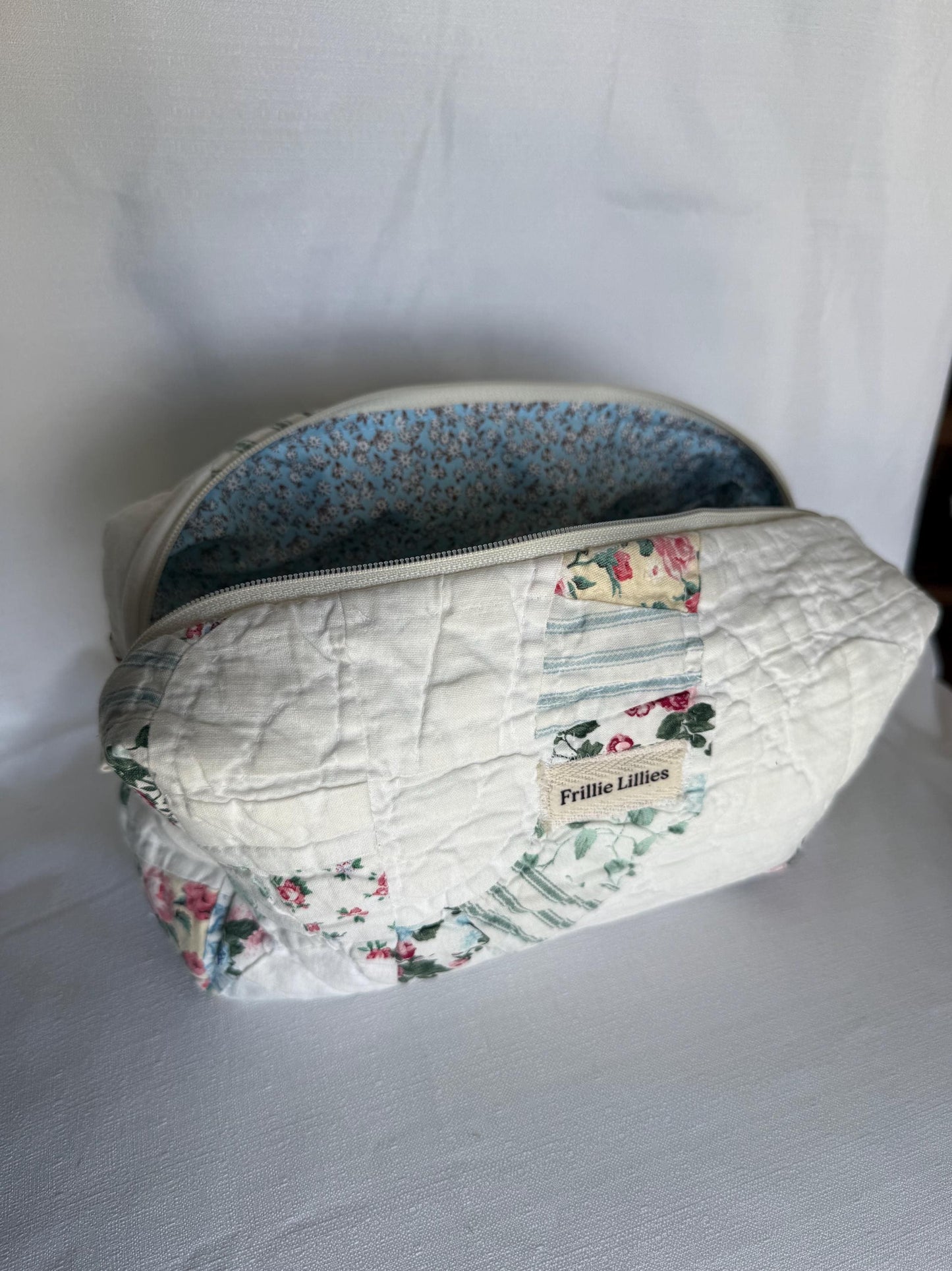 Vintage Quilt Toiletry Bag - Small
