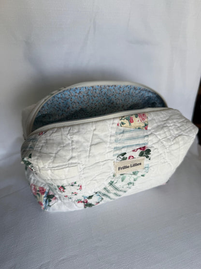 Vintage Quilt Toiletry Bag - Small