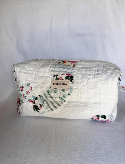 Vintage Quilt Toiletry Bag - Small