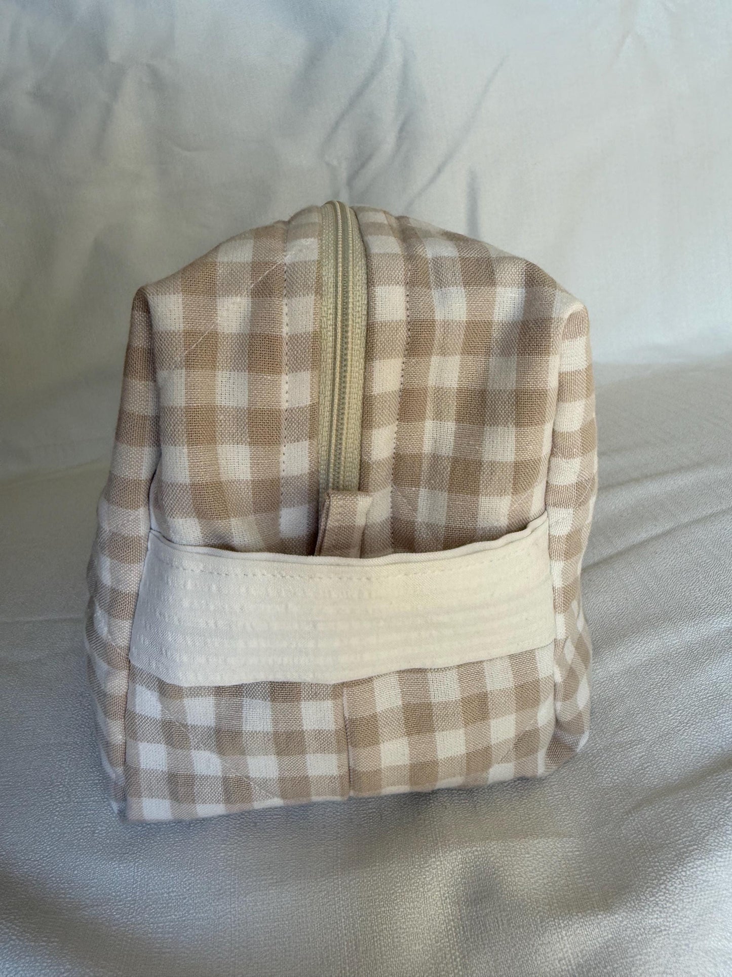 Vanilla Gingham Bag