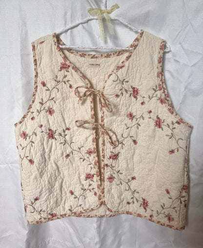 Floral Lattice Vest