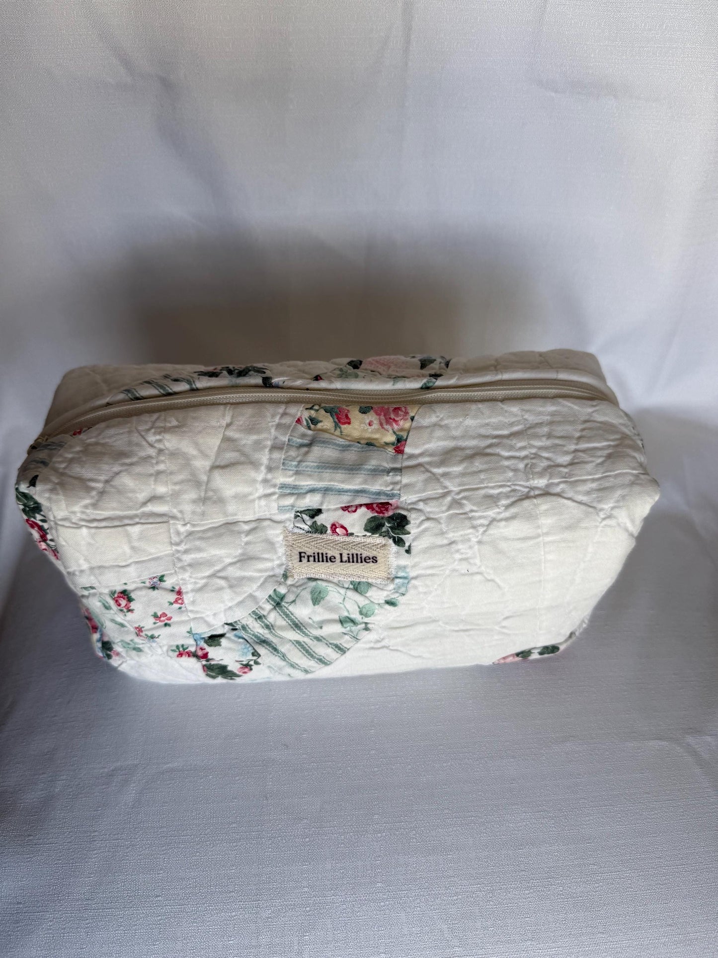 Vintage Quilt Toiletry Bag - Small