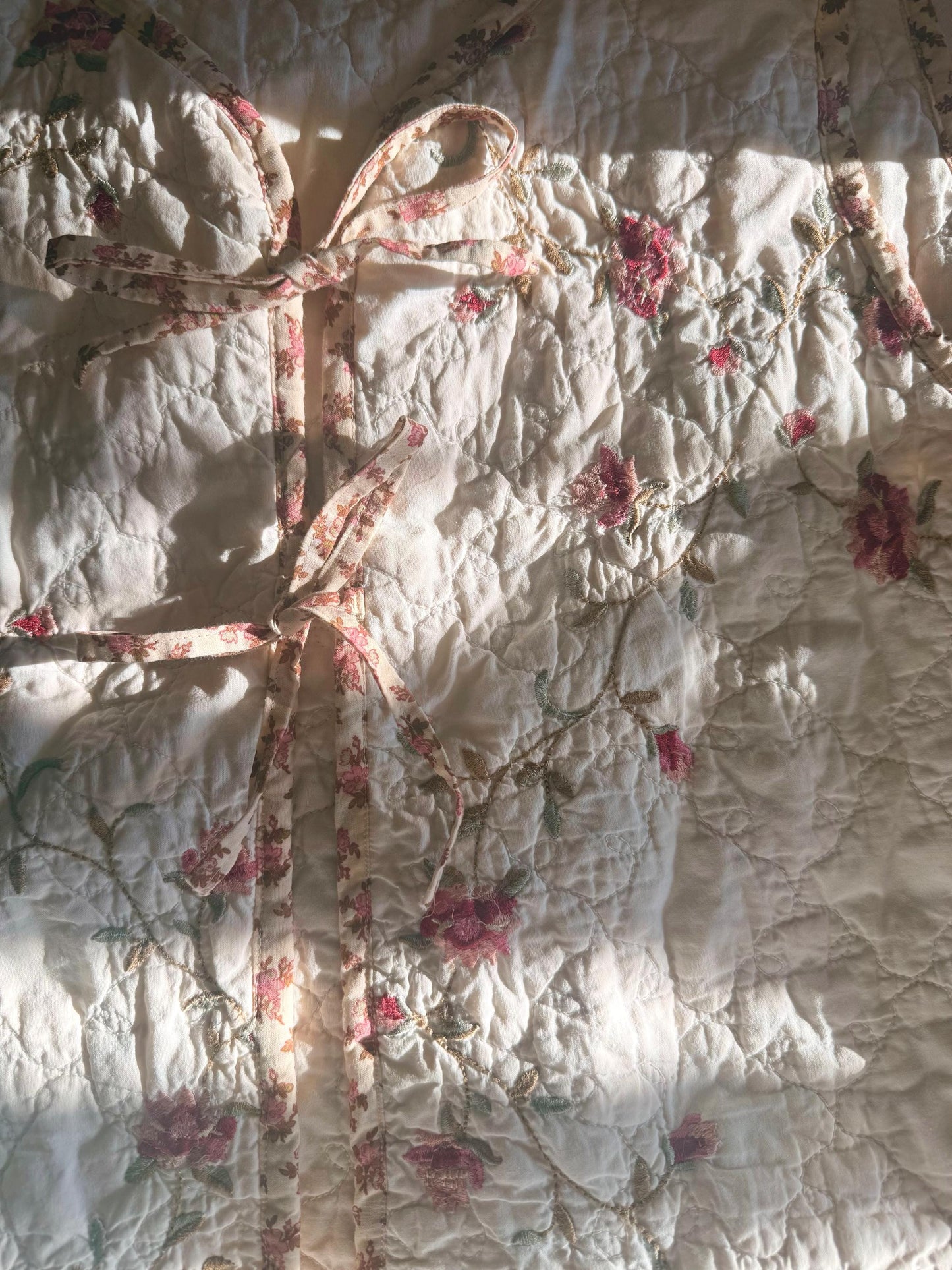 Floral Lattice Vest